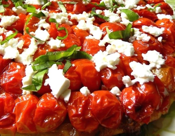 Recette Tarte Aux Tomates Cerises Feta Et Basilic Pagawa Cuisine 