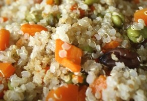 brunoise de légumes au quinoa
