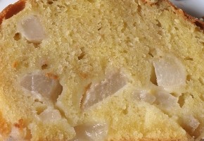 cake à la poire et vanille (sans gluten)