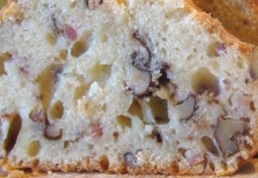 cake au roquefort et aux noix