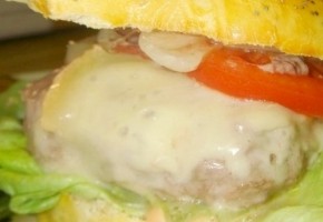 cheeseburger à la raclette