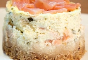 cheesecake au saumon frais