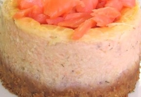 cheesecake au saumon fumé