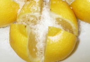 citrons confits au sel