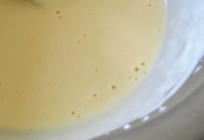 crème anglaise au lait de coco