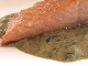 filet de saumon fume et pommes de terre a la creme d'oseille