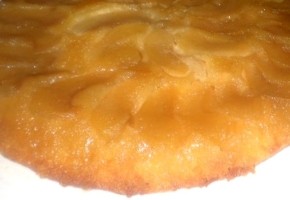 gâteau de semoule aux pommes caramélisées