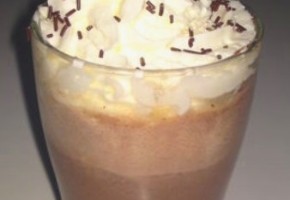 milk-shake au café