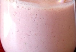 milk shake aux fraises light