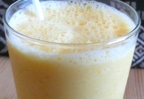 milk-shake à la mangue