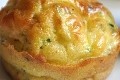 muffins aux courgettes, tomates sechees et chevre
