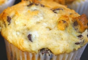 muffins vegan à la banane et chocolat