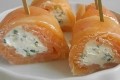 roules de saumon et fromage frais