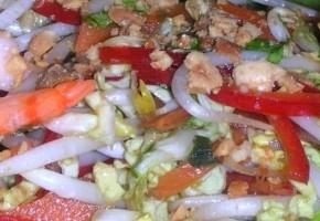 salade asiatique aux germes de soja