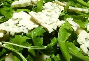 salade au bleu d'auvergne
