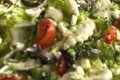 salade de chou-fleur et brocoli a la feta