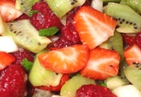 salade de fruits printanière