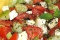 salade grecque au concombre et a la tomate