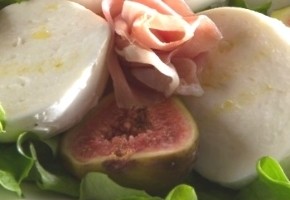 salade italienne aux figues