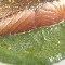 saumon poêlé et sa crème de cresson