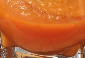soupe glacée de tomates