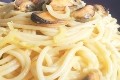 spaghettis aux moules a la sauce safran