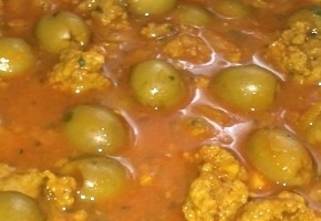 tajine de keftas aux olives