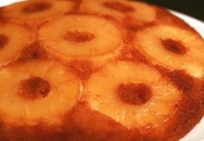 tarte à l'ananas caramélisé