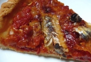 tarte aux anchois