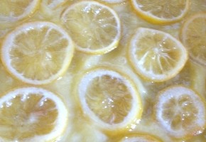 tarte aux citrons confits