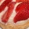 tarte aux fraises et crème anglaise