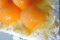 tarte au melon et chevre frais