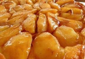 tarte tatin aux pommes glacées au miel