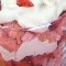 trifle facile aux cerises et biscuits roses de reims